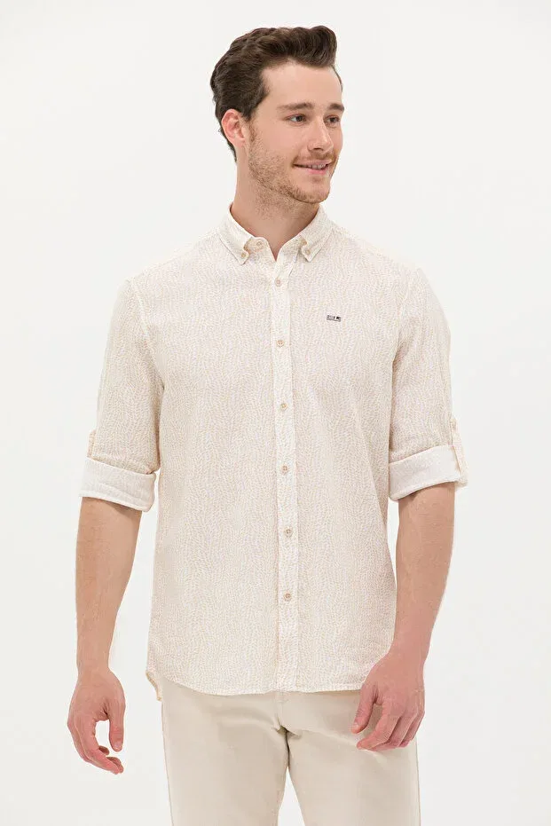 Мужская рубашка с длинным рукавом U.S. Polo Assn., 143441 — фото 3