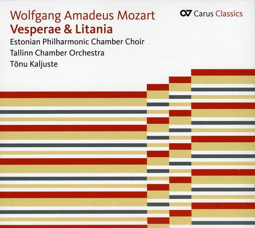 

CD диск Mozart / Estonian Philharmonic Chamber Choir: Vesperae & Litania