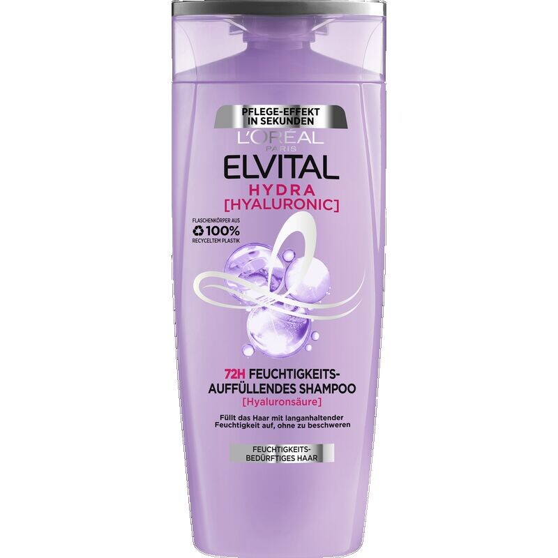 

Hydra [Гиалуроновый] 72-часовой увлажняющий шампунь L’Oréal Paris, 400 ml