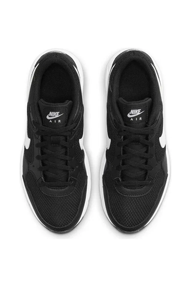 Женские кеды с принтом Nike, Black White — фото 4