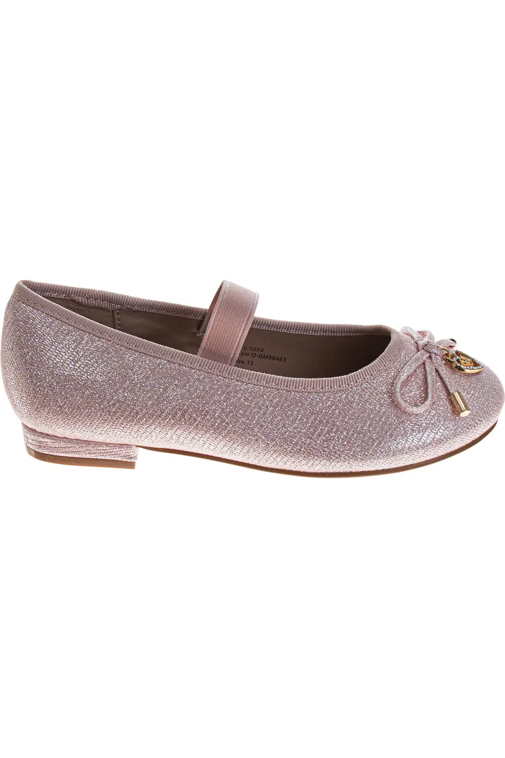 Туфли детские на slip-on Badgley Mischka, розовый — фото 2