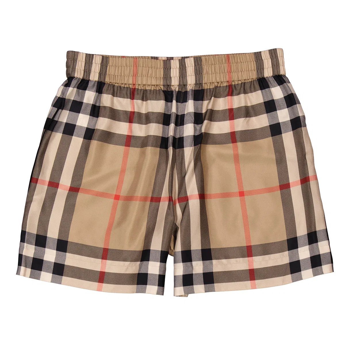 Шорты с принтом Check Detail Burberry, Archive Beige Ip Check — фото 4