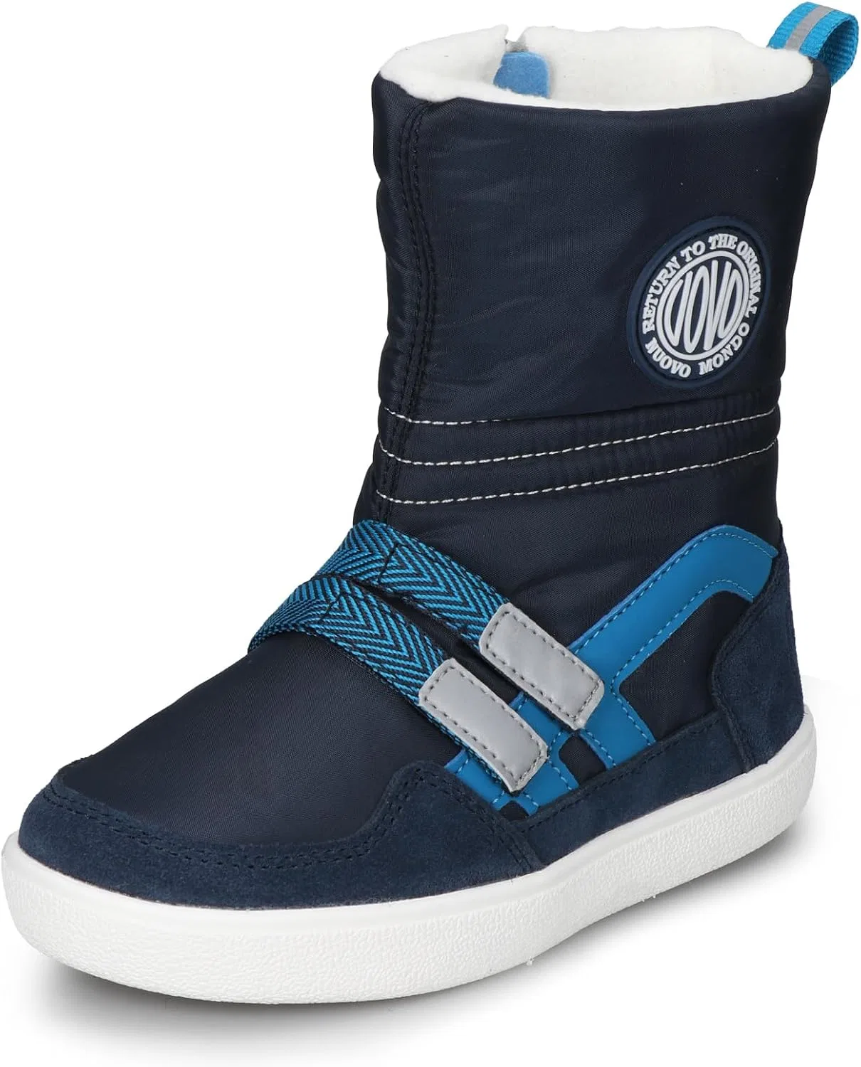 Детские зимние ботинки с мехом UOVO, Army Blue