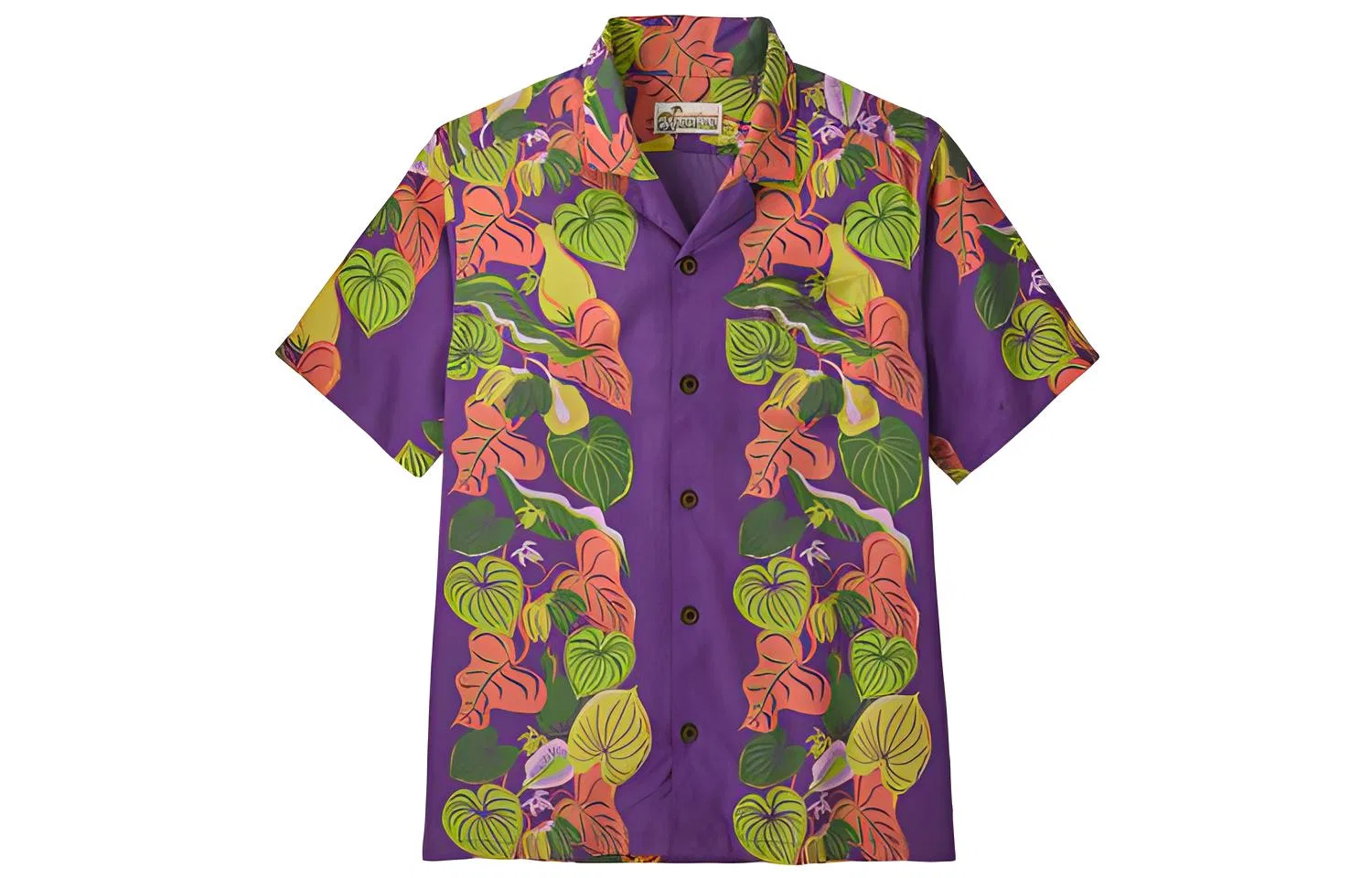 Мужская рубашка с принтом Patagonia, Purple/CAPL