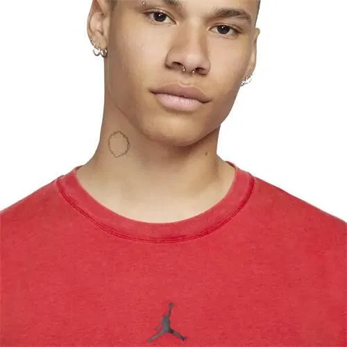 Мужская футболка с коротким рукавом Dri-FIT Nike Air Jordan, Цвет Rot — фото 4