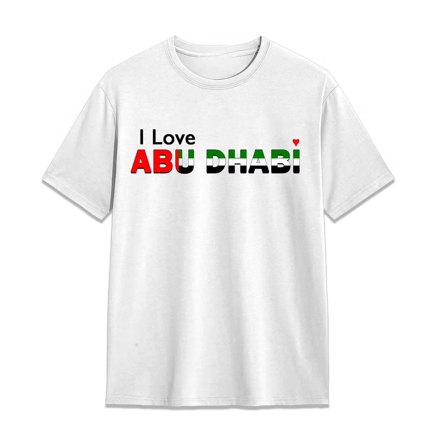 Футболка с принтом I Love Abu Dhabi Yoo Street, белый