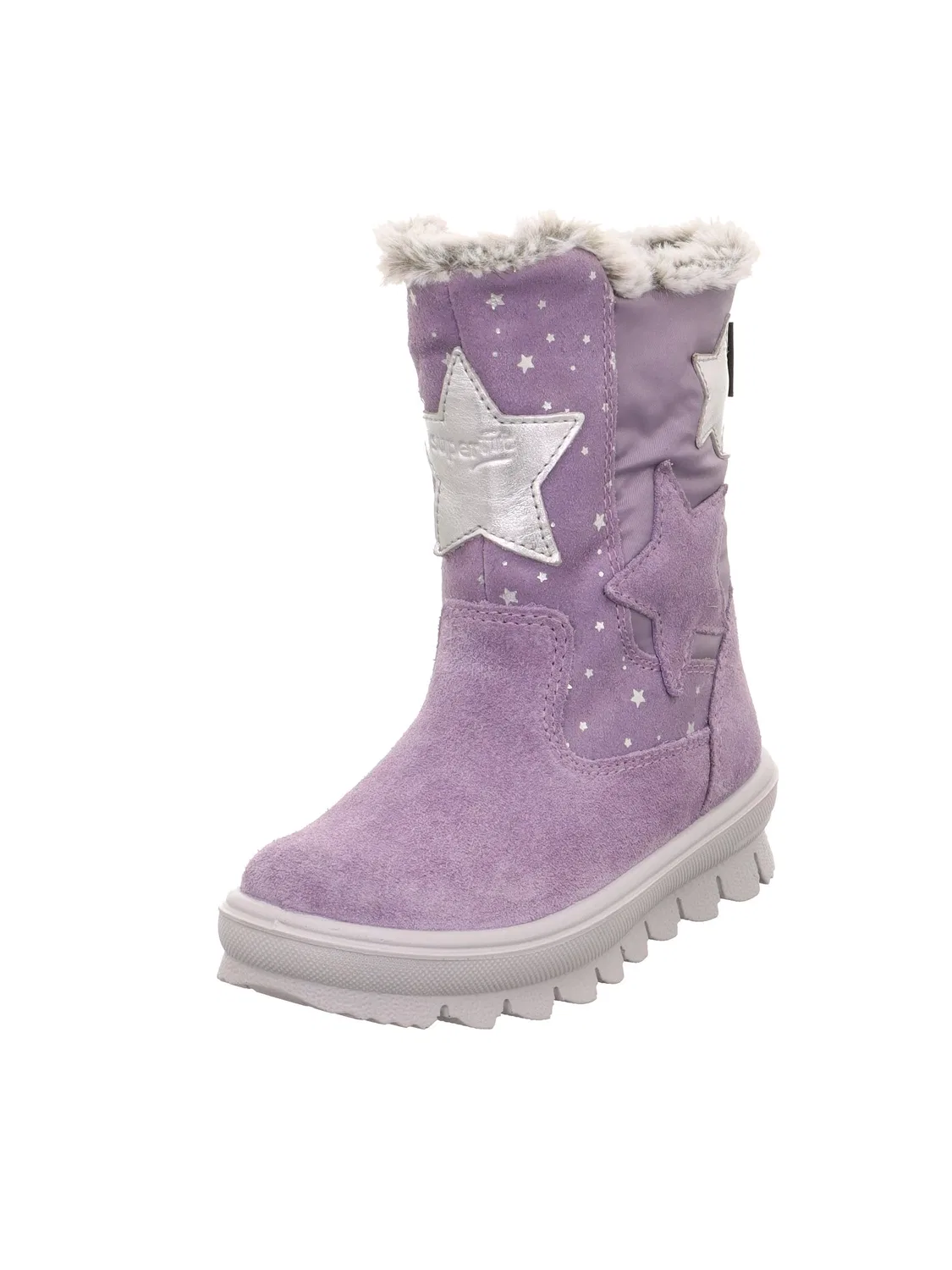 Детские сапоги для девочек утепленные Flavia Superfit, Lilac Silber