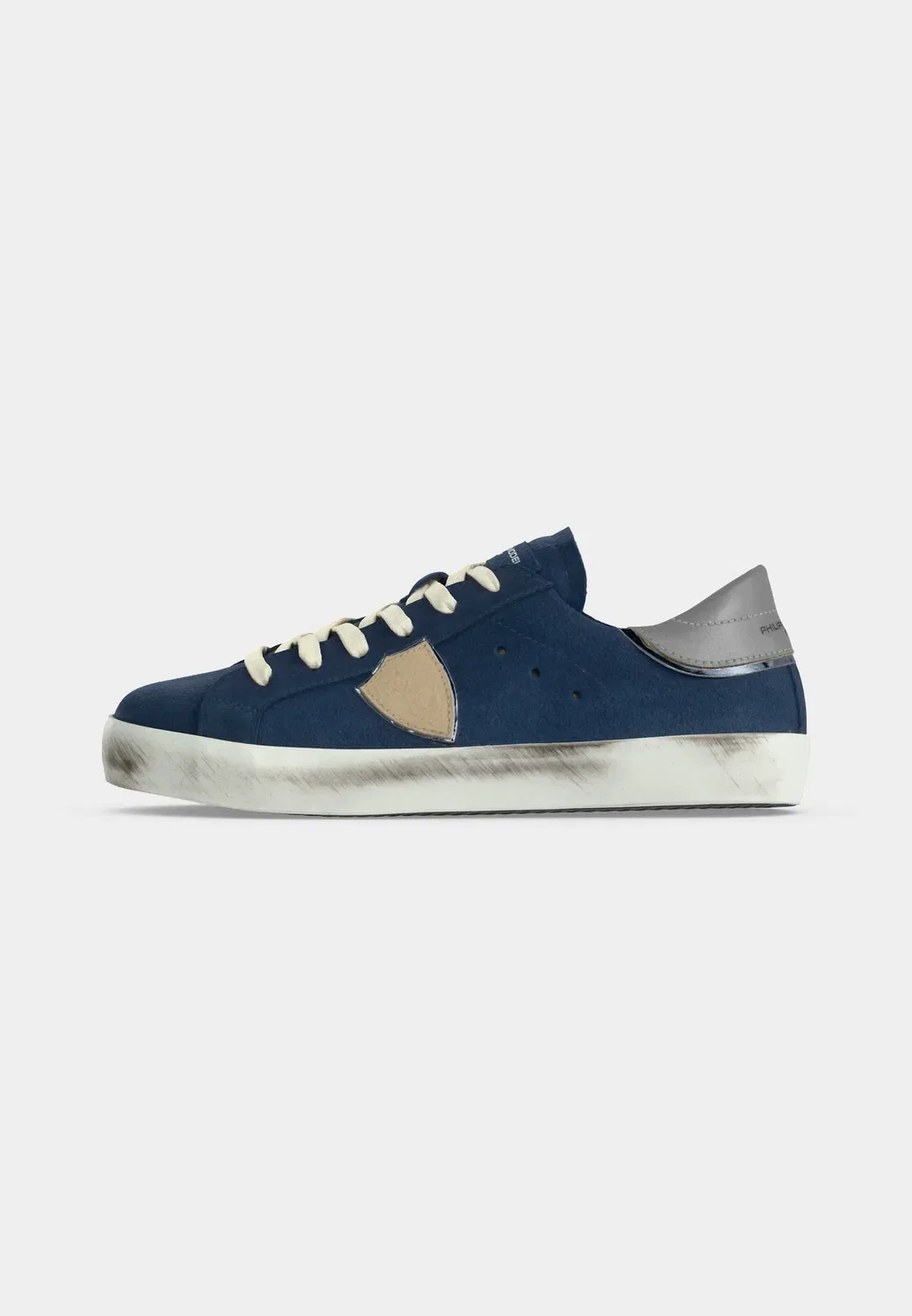 Унисекс - кроссовки Philippe Model, Dark Blue/Grey/Silver-Coloured/Sand — фото 2