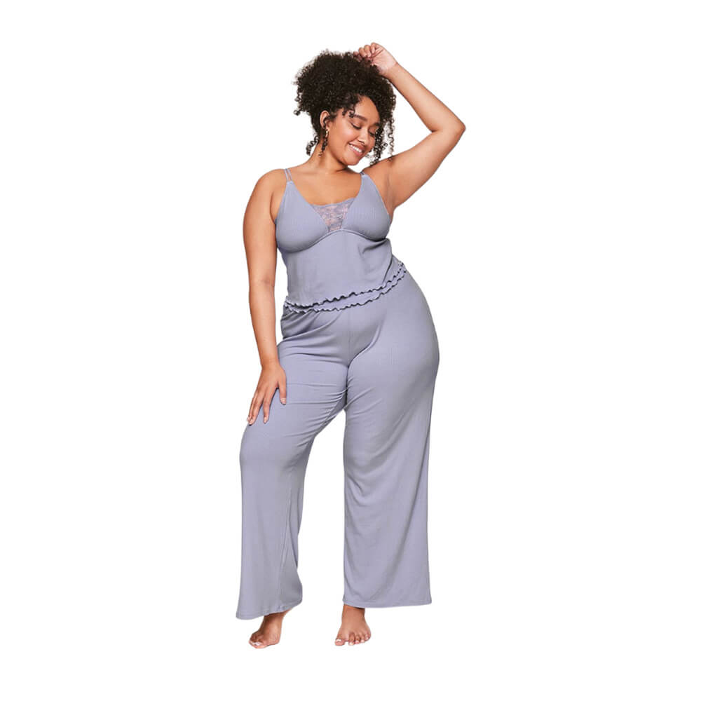 Пижама Adore Me Valencia Cami + Pant Sleep Set, голубой - фото