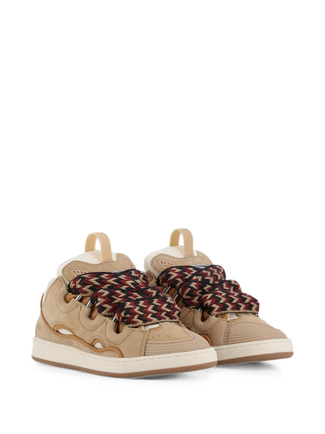 Lanvin Кеды Curb Нейтральные