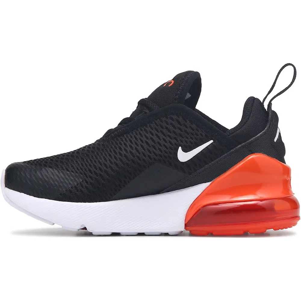 Детские кроссовки Air Max 270 Nike, Black/Orange — фото 3
