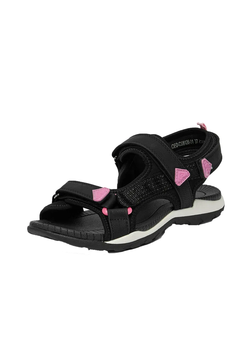 Сандалии для девочек 5906751979266 - сандалии для ходьбы Roxy, Black — фото 3