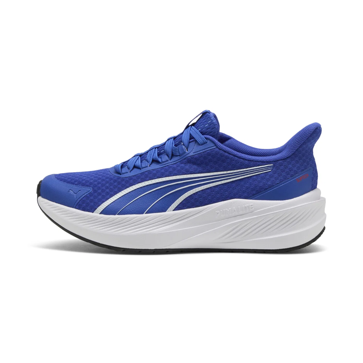 Детские кроссовки с технологией SLIPTECH PUMA, Royal Sapphire For All Time Red White Blue — фото 3