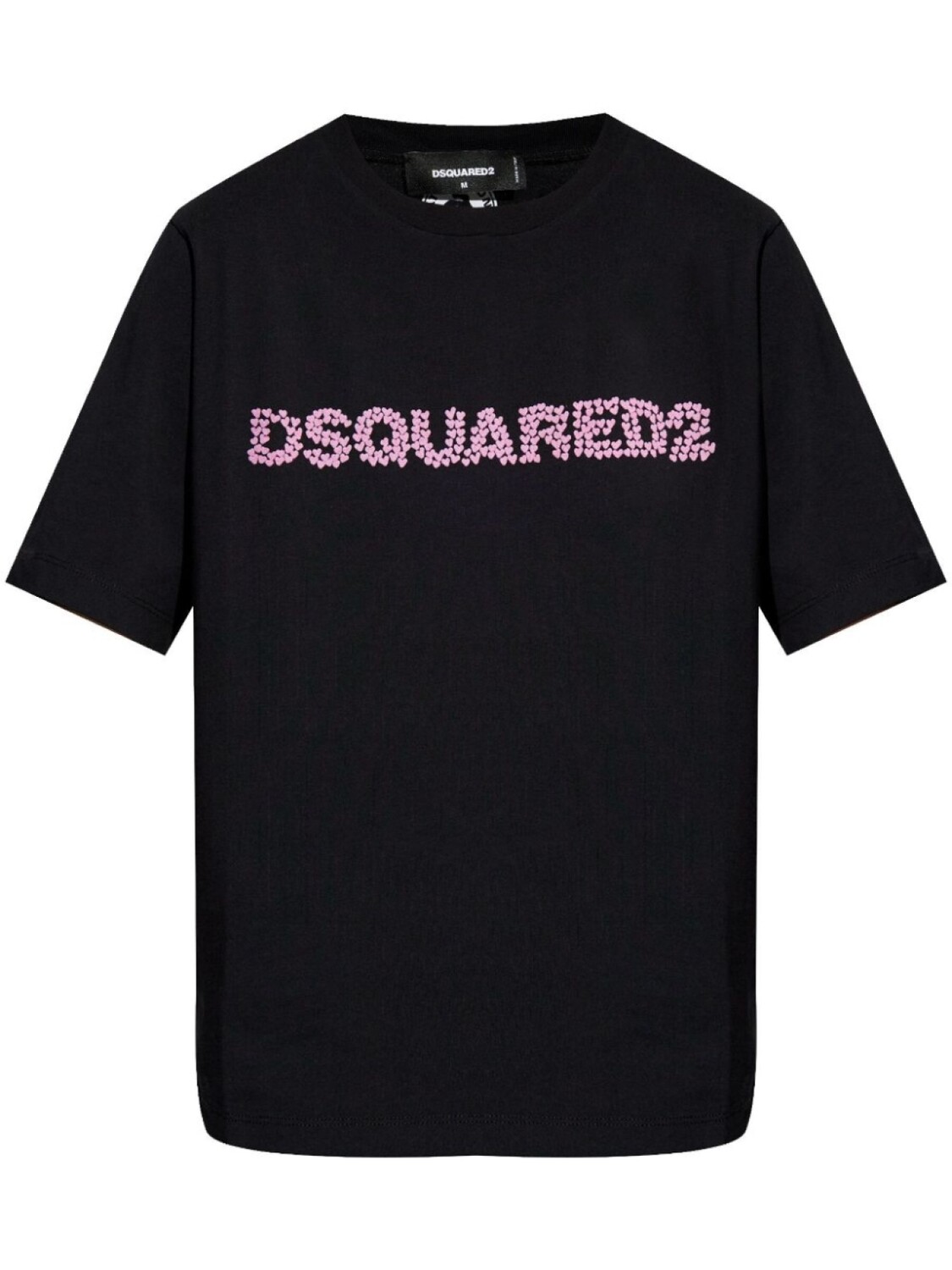 

Dsquared2 футболка с вышитым логотипом DSQUARED2, черный