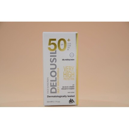 

Солнцезащитный крем Spf 50+ без эффекта покрытия, Delousil