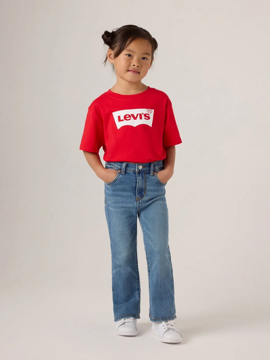 Джинсы клеш Levi's 726 High Rise Flare, синие