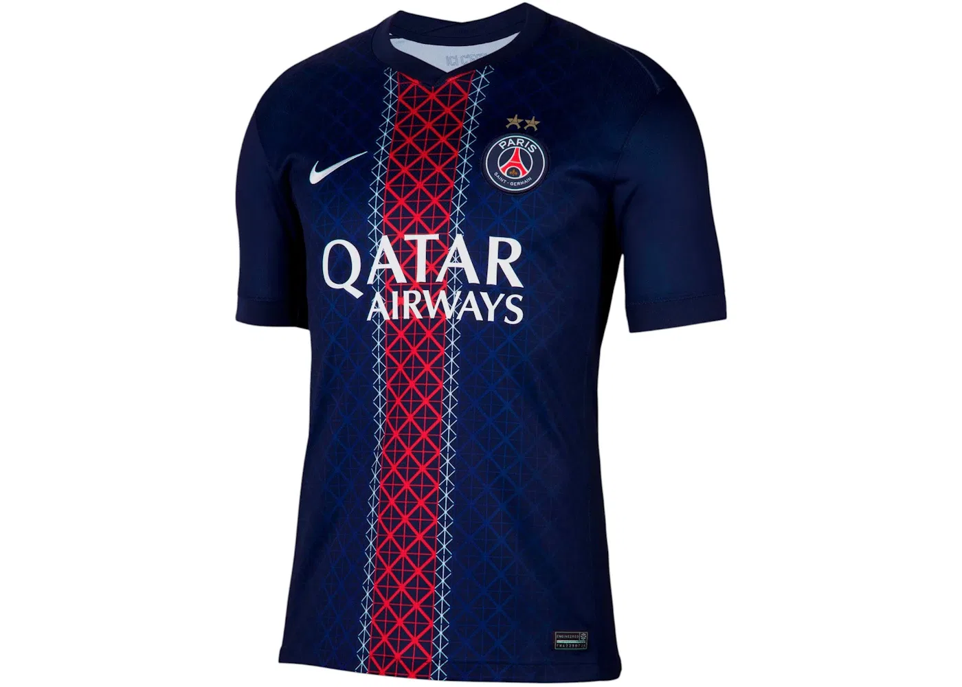 Мужская футбольная джерси с принтом Champions of Europe 2026 Nike, Navy — фото 2