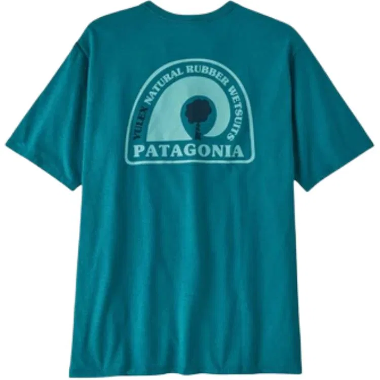 Мужская футболка с принтом Responsibili Tee Tree Mark Patagonia — фото 4