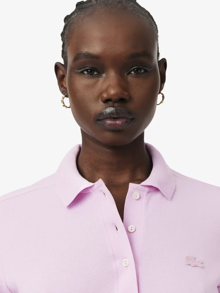 Футболка LACOSTE Pink Slim Fit — фото 2