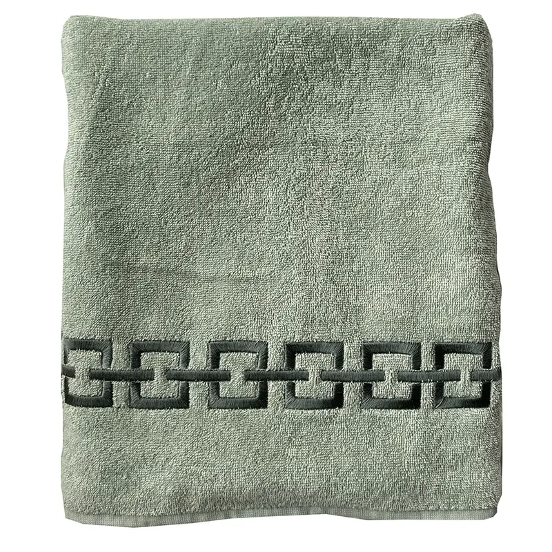 

Полотенце Re Sole Chain Bath 95x145, зеленый