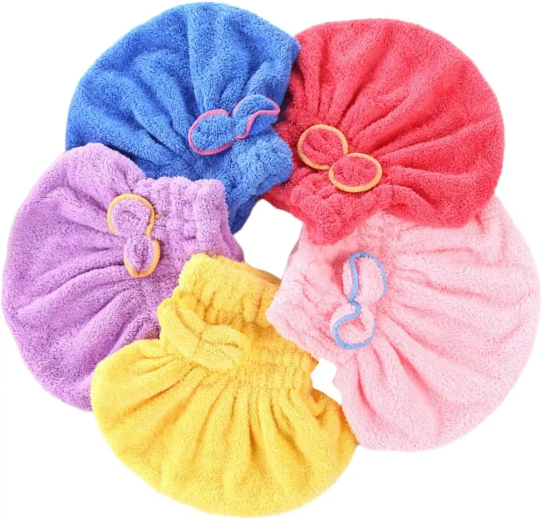 Шапочка для душа Fleece, 2 шт, Minkissy — фото 2