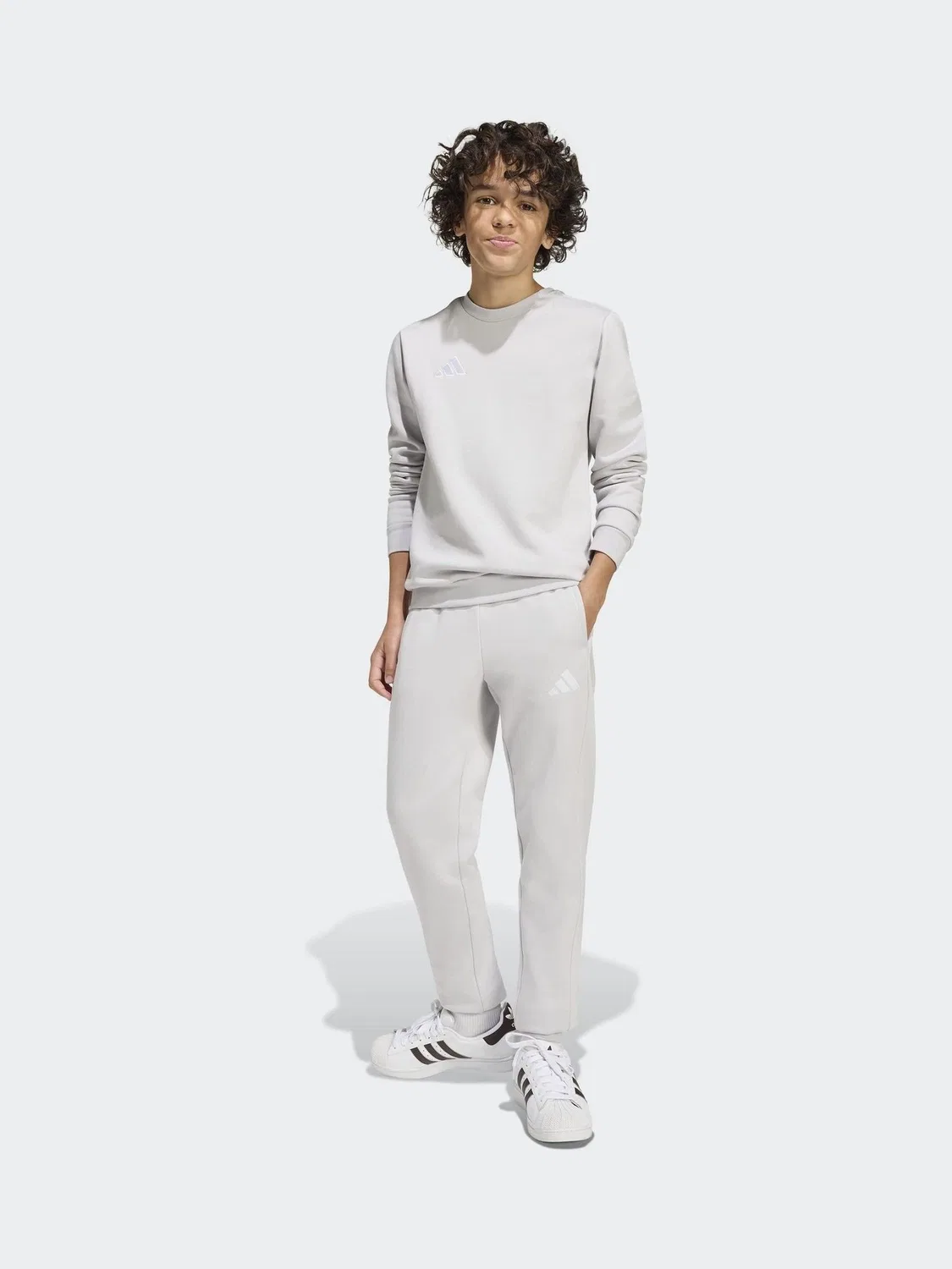Свитшот футбольный Entrada26 adidas, серый