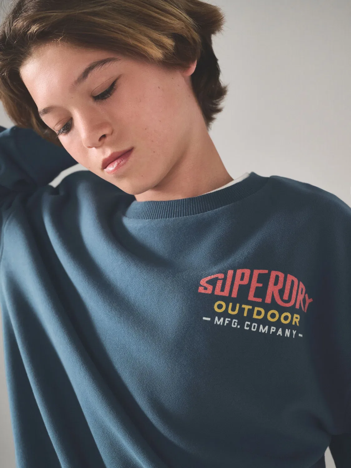 Спортивный костюм Superdry Blue Red, сине-красный — фото 3