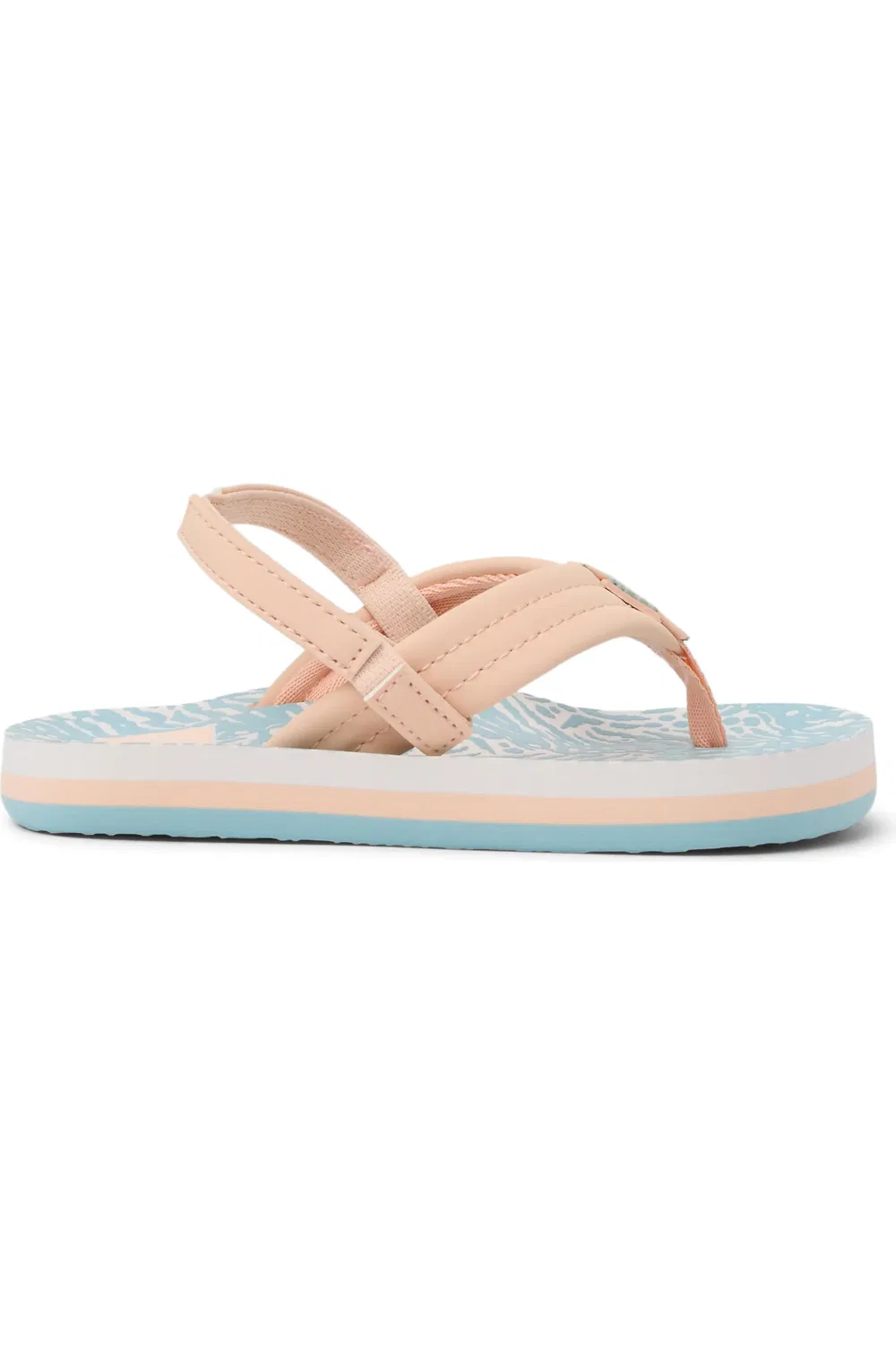 Сандалии детские с ремешком на пятке Ahi Reef, Peach/Blue Animal — фото 2
