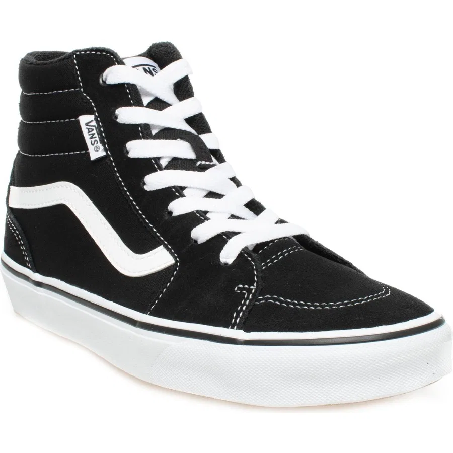 Детские кроссовки с закрытым носком Vans Filmore Hi Sneakers, Черный