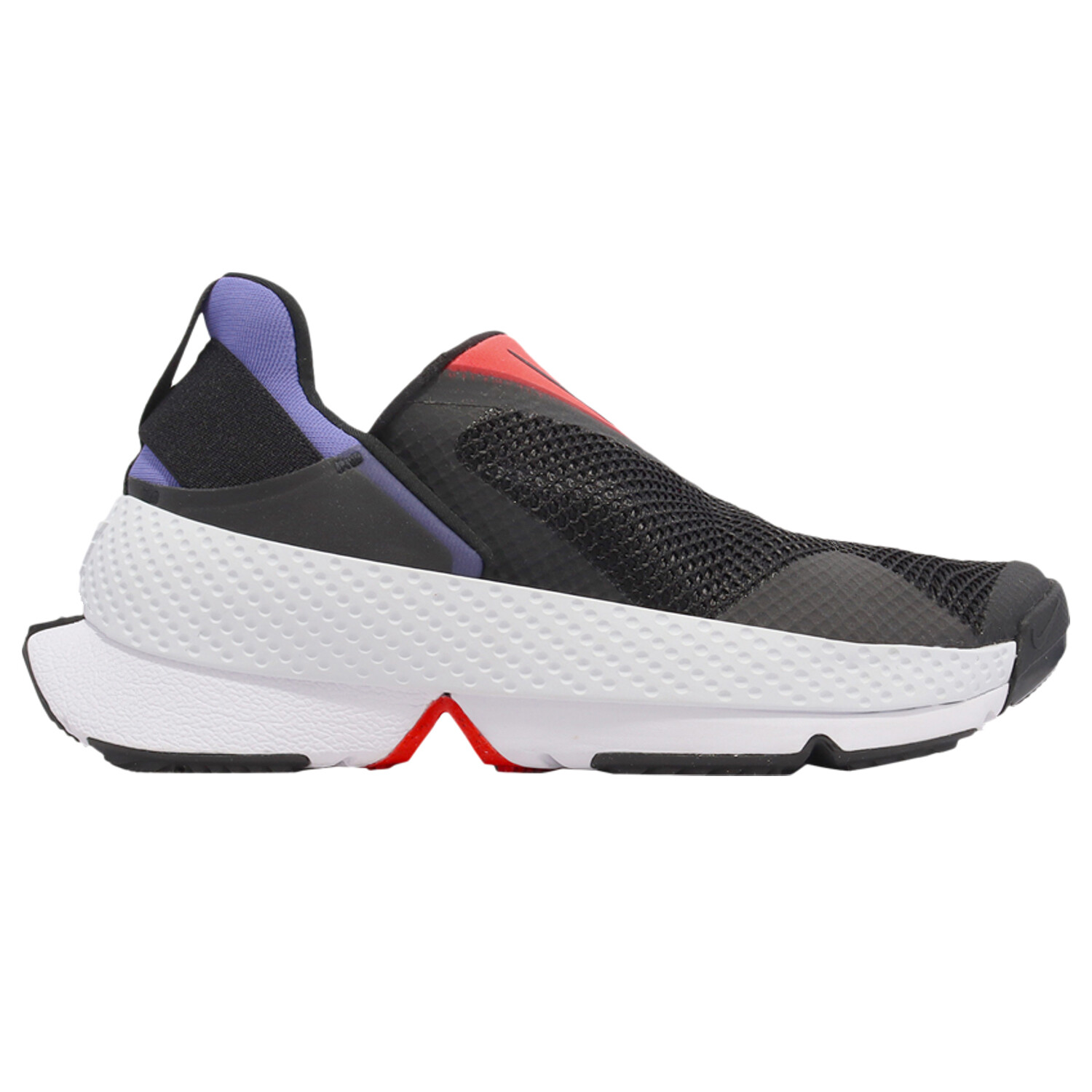 Кроссовки Nike Wmns GO FlyEase 'Black Bright Crimson Sapphire', Черный