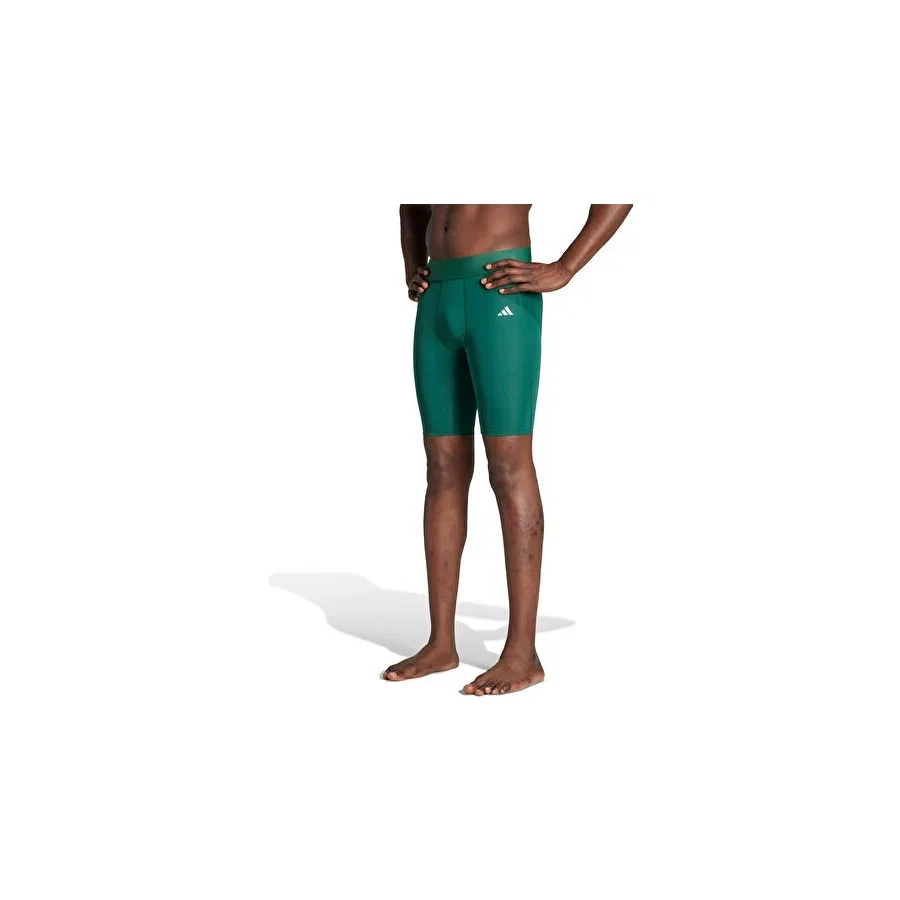 Спортивные тайтсы с длинным рукавом adidas Techfit Shrt Tight M, Зеленый