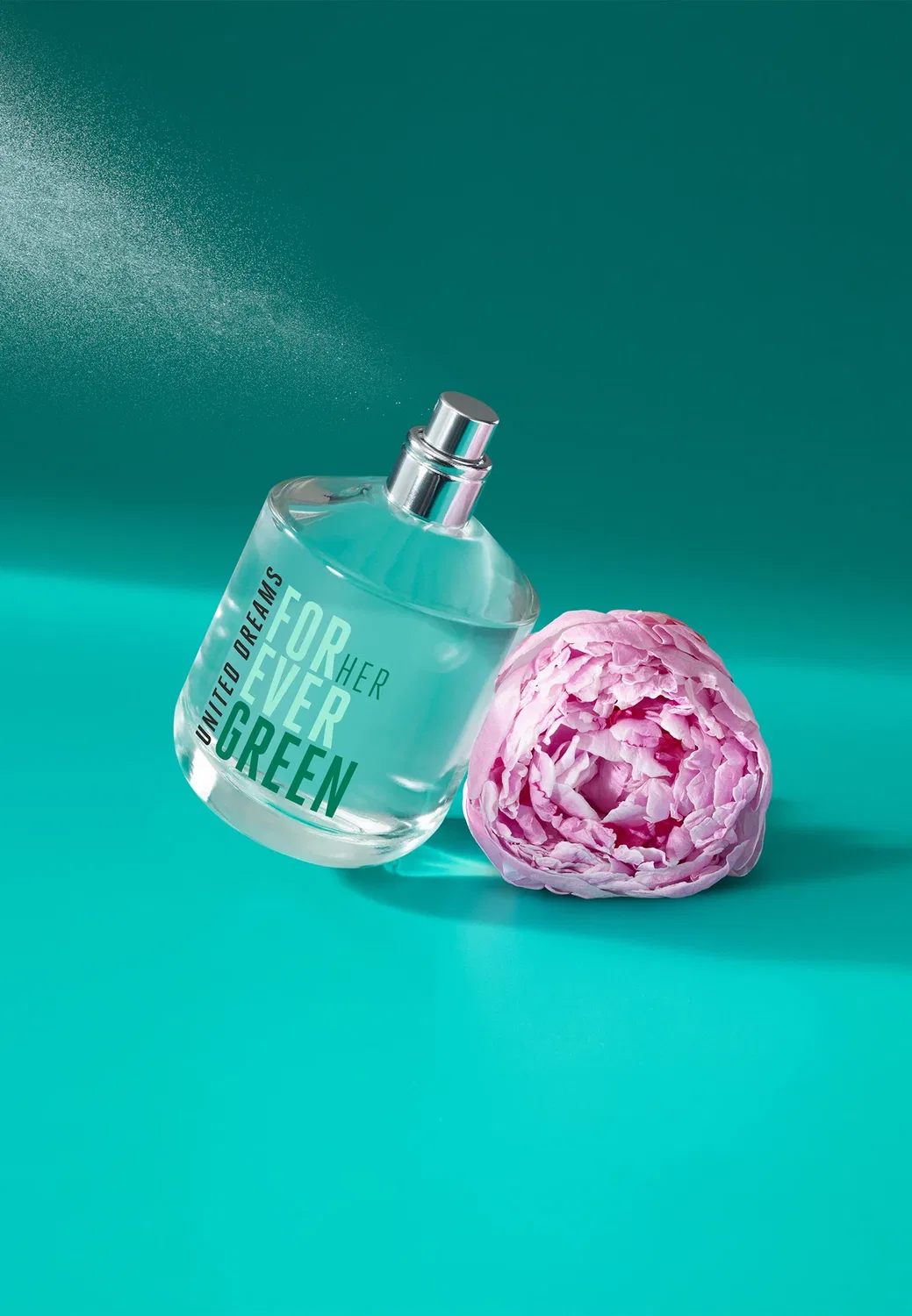Forever green her edt - туалетная вода Benetton Perfumes, 80 мл — фото 4