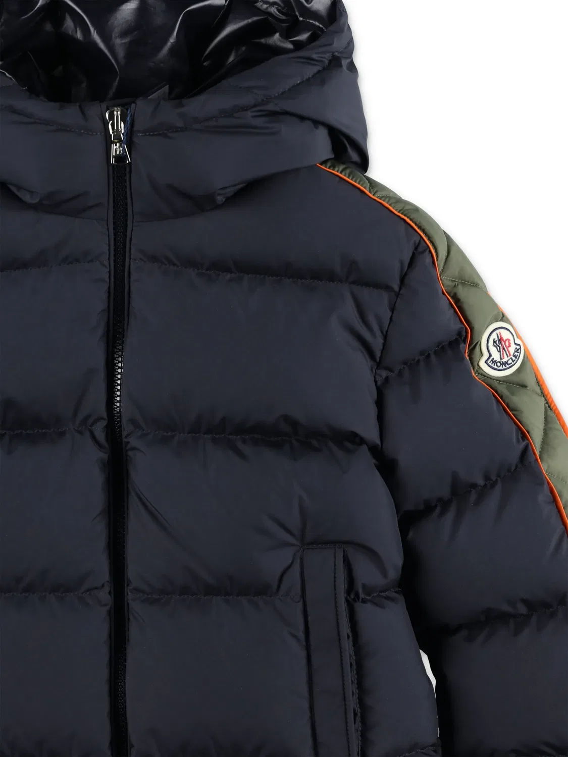 Куртка Benton стеганая синяя Moncler, синий — фото 2