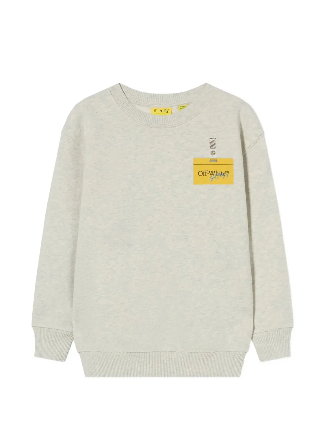 Свитшот Arrow Tape OFF-WHITE, серый