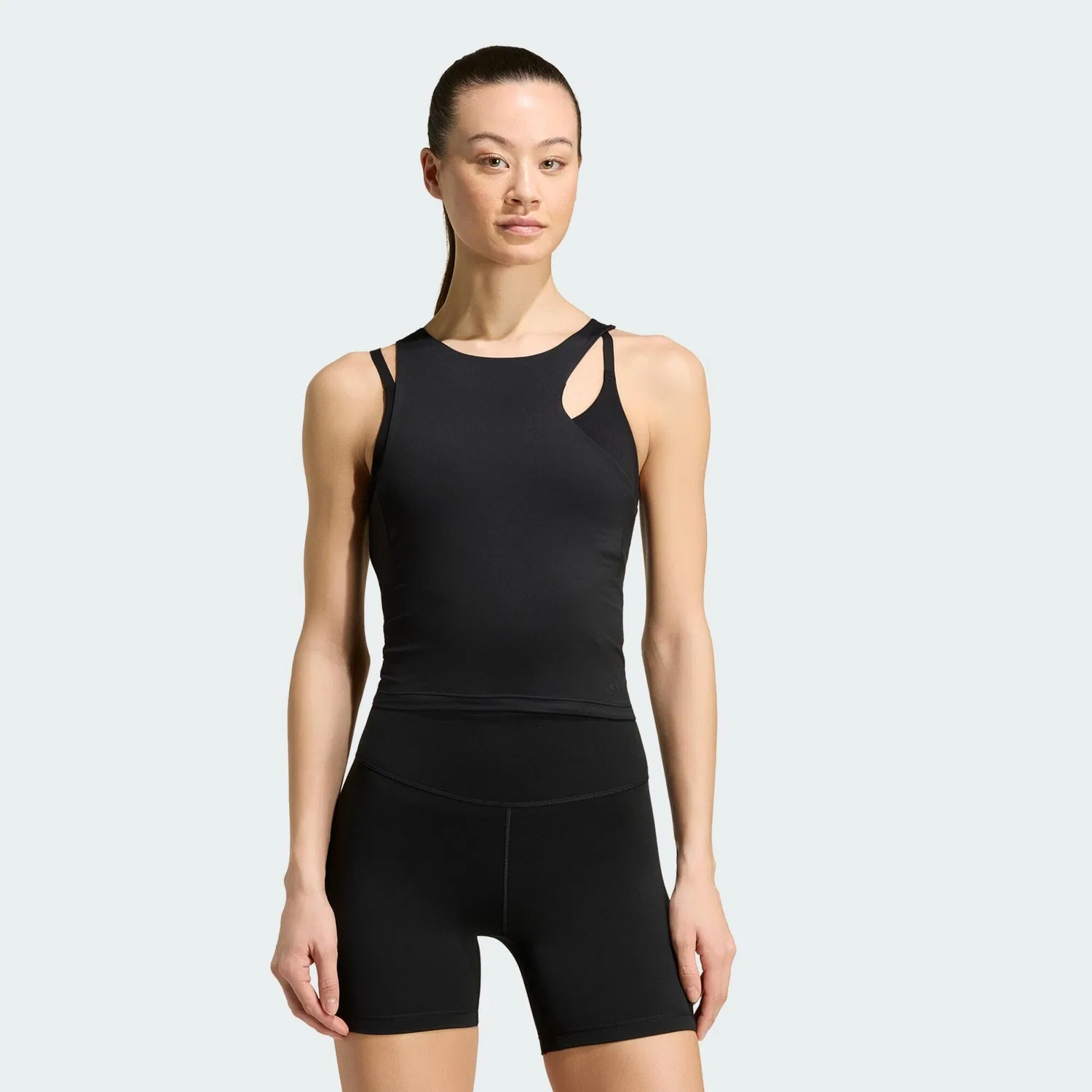Женский топ без рукавов All Me Tanktop Adidas, Schwarz