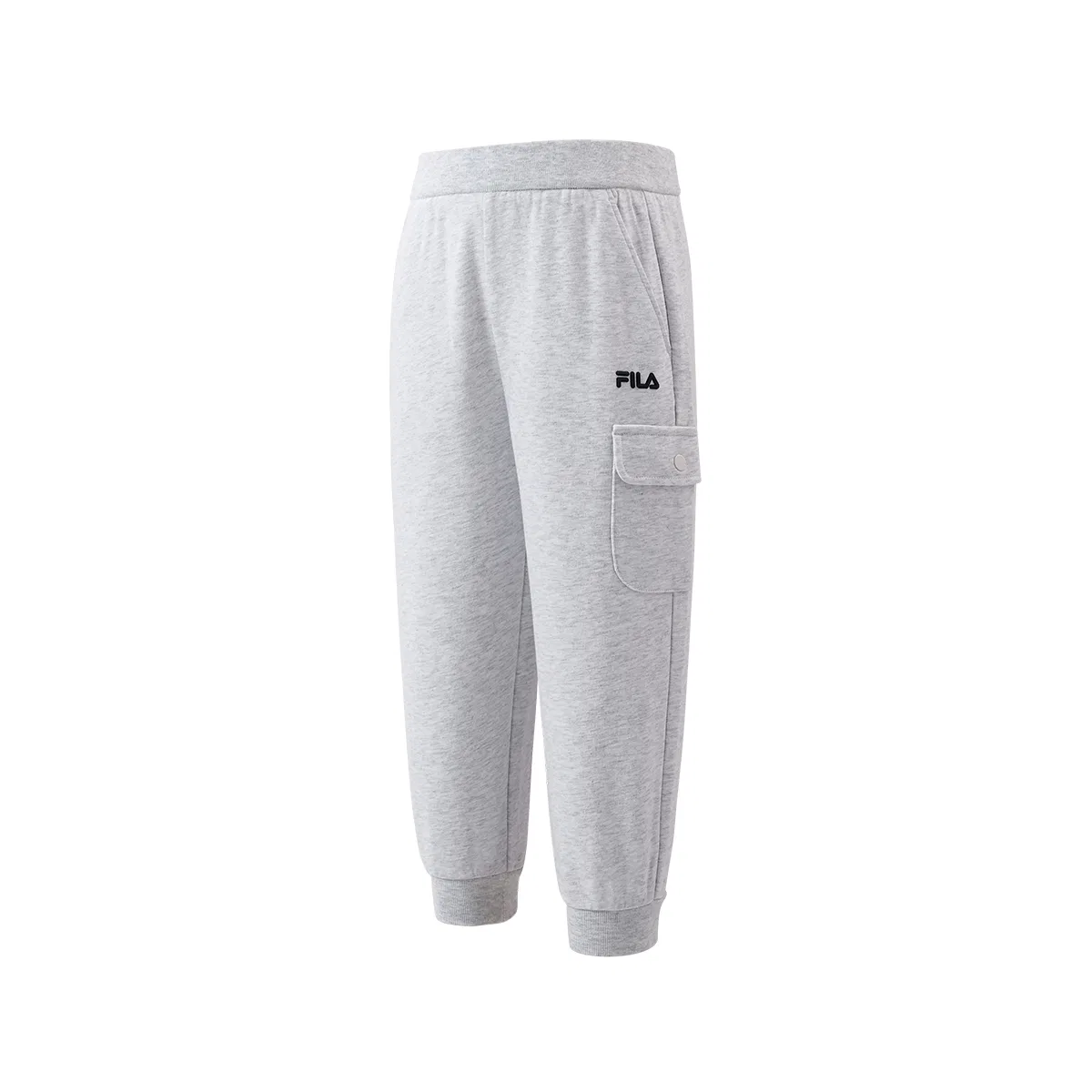 Детские спортивные штаны с утеплением Rain Silk Heather Gray FILA KIDS — фото 3