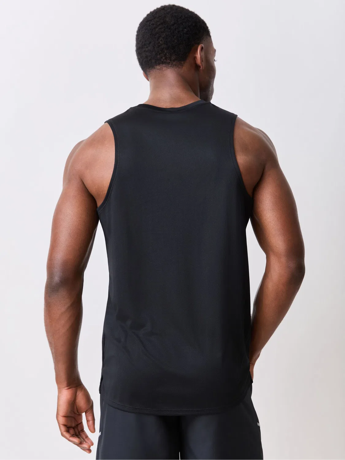 Жилет беговой Nike Miler Dri-FIT, черный — фото 3