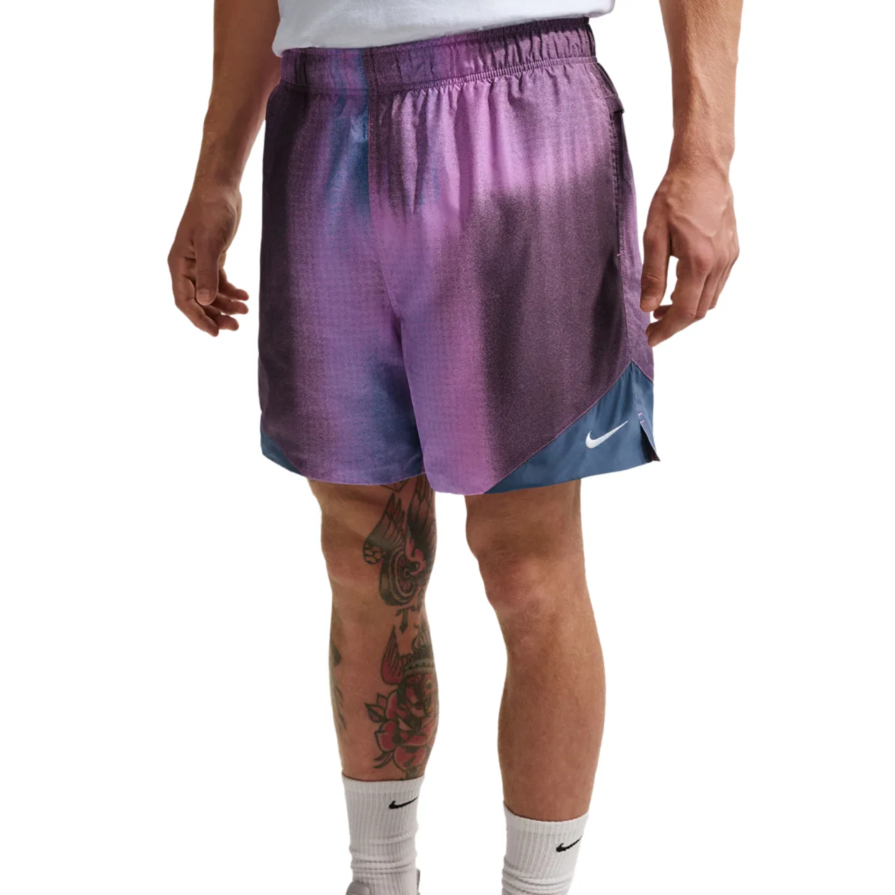 Мужские шорты Windrunner Nike, цвет Navy/Purple