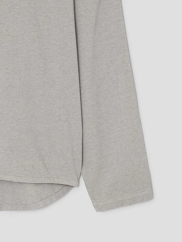 Футболка с длинным рукавом, дроп-шолдер JACQUEMUS, Grey — фото 4