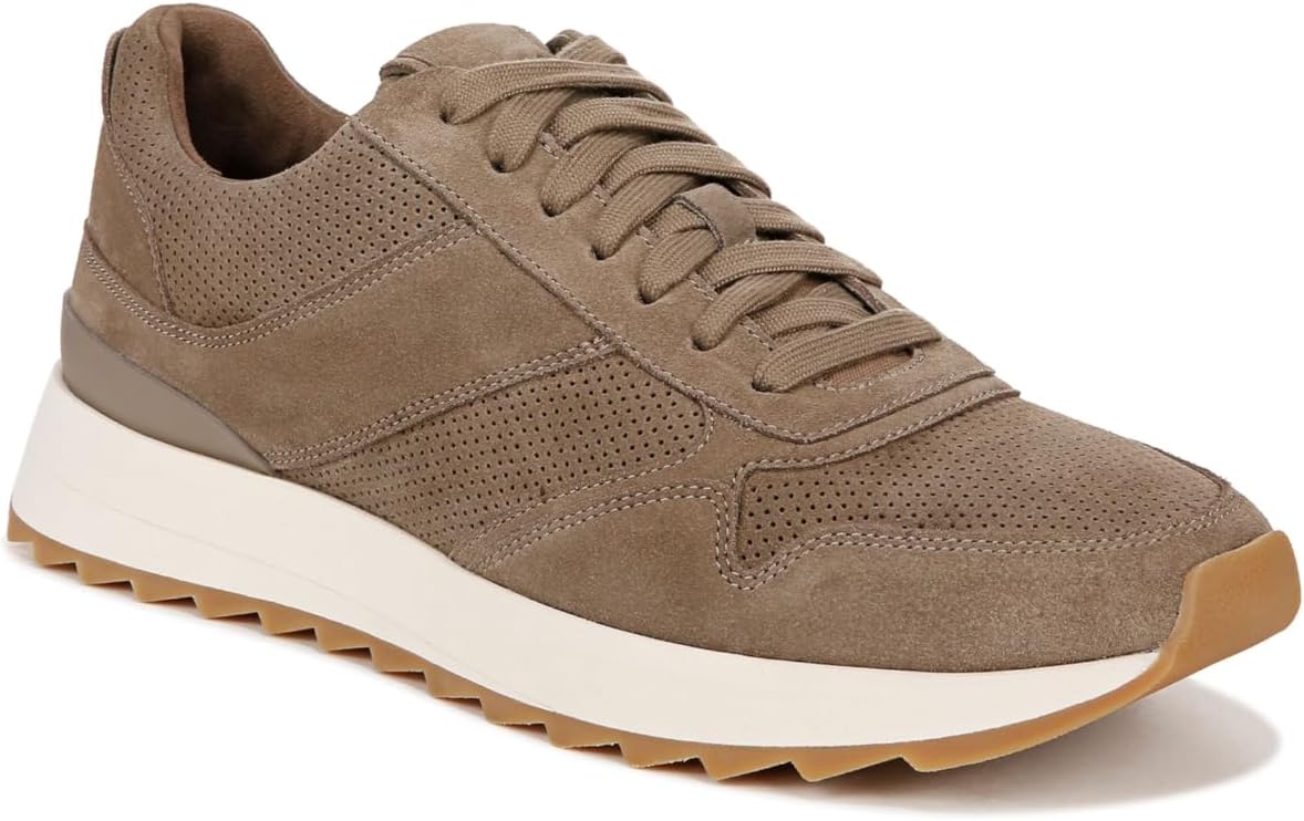 Кроссовки Vince Mens Edric на шнуровке, Flint Suede — фото 2