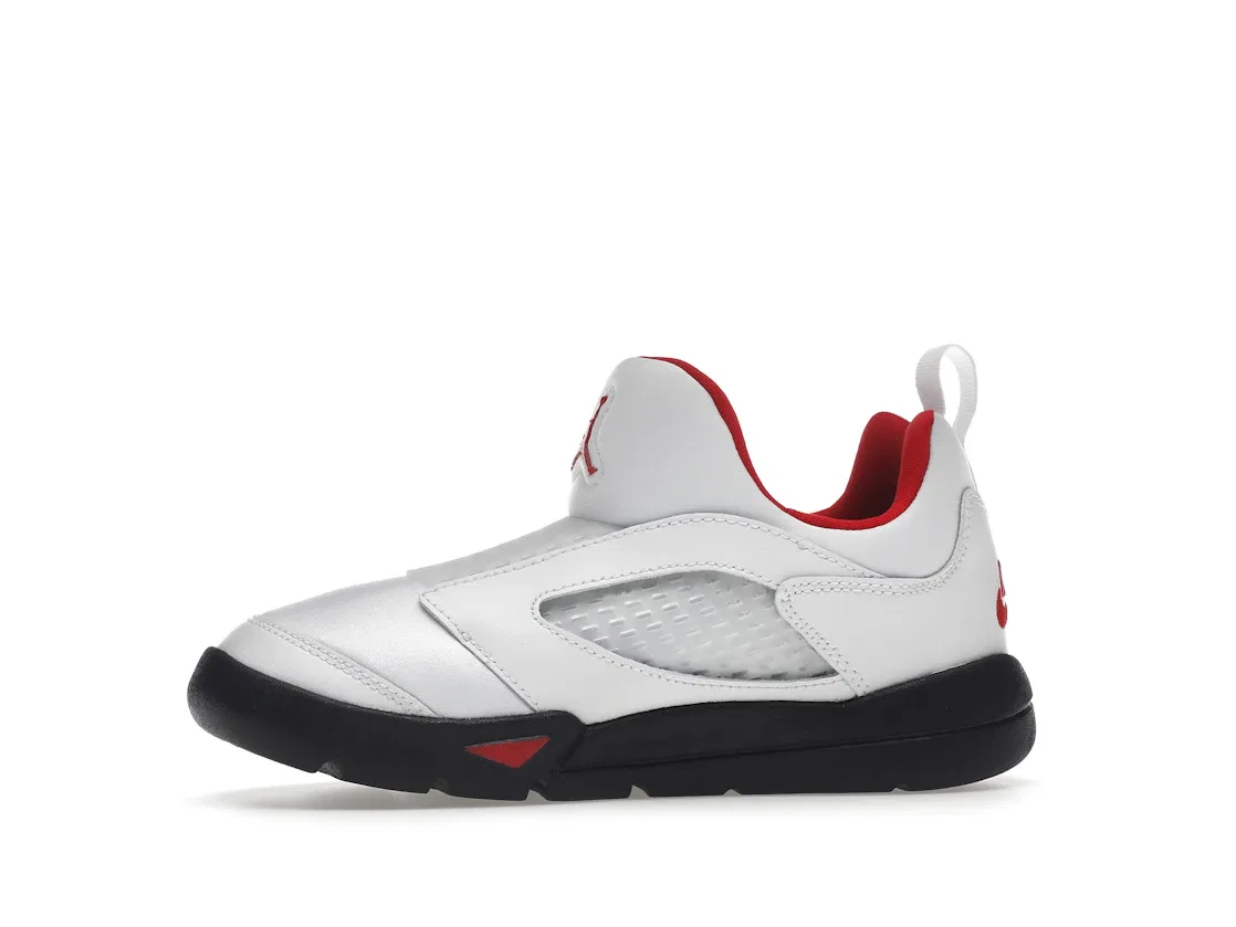 Детские кроссовки Lifestyle с принтом Jordan 5 Retro Little Flex Jordan, White/Black-University Red — фото 3