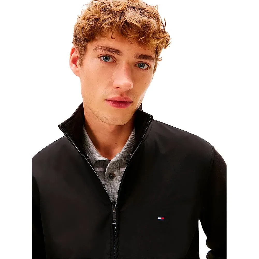 Свитшот на молнии Essential Intechno Tommy Hilfiger, черный — фото 4