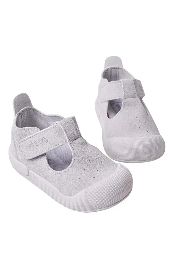 Детские ботинки для девочек джинсовые Glam Vicco, Gray — фото 3