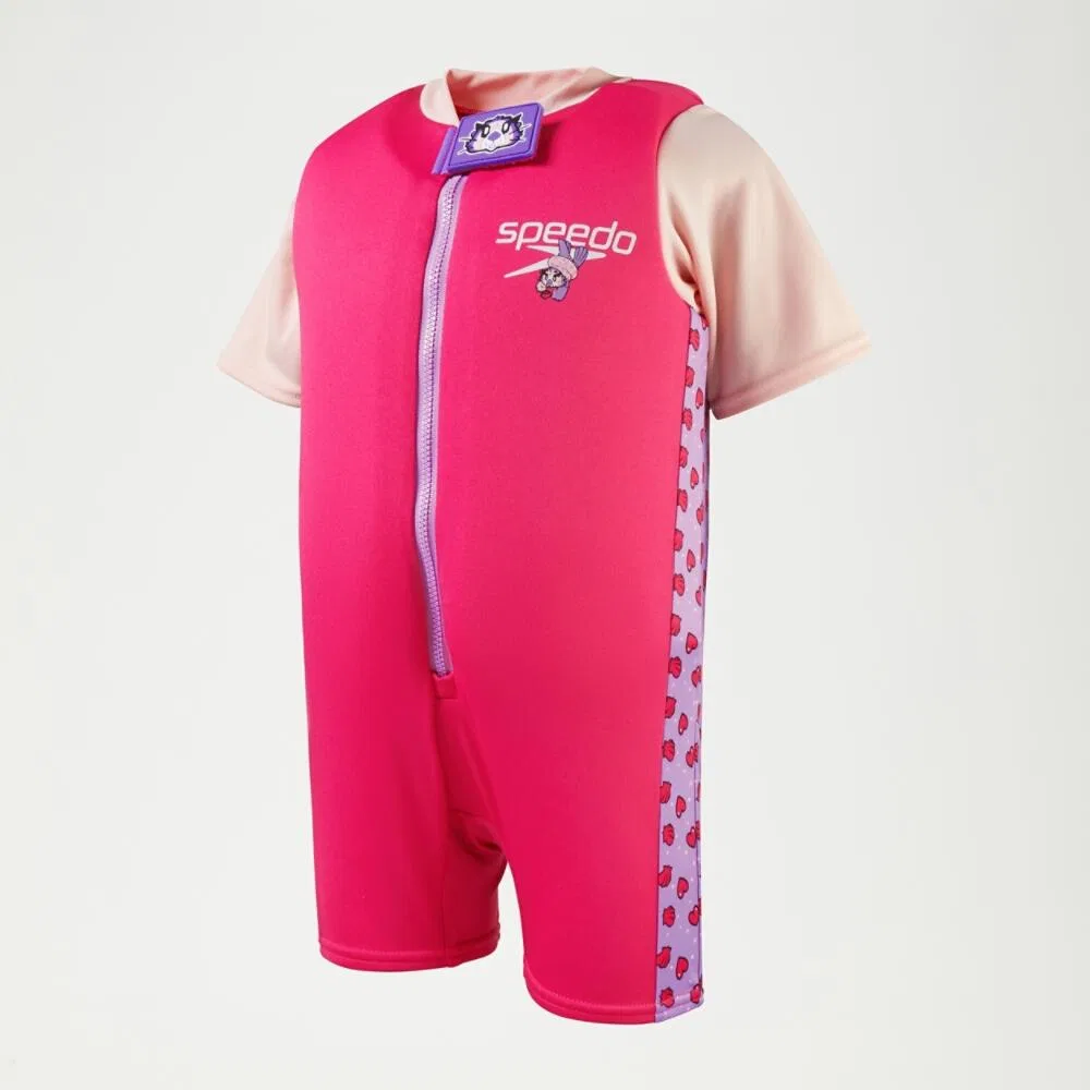 Детский купальник с принтом Printed Float Suit Speedo, Роза — фото 4