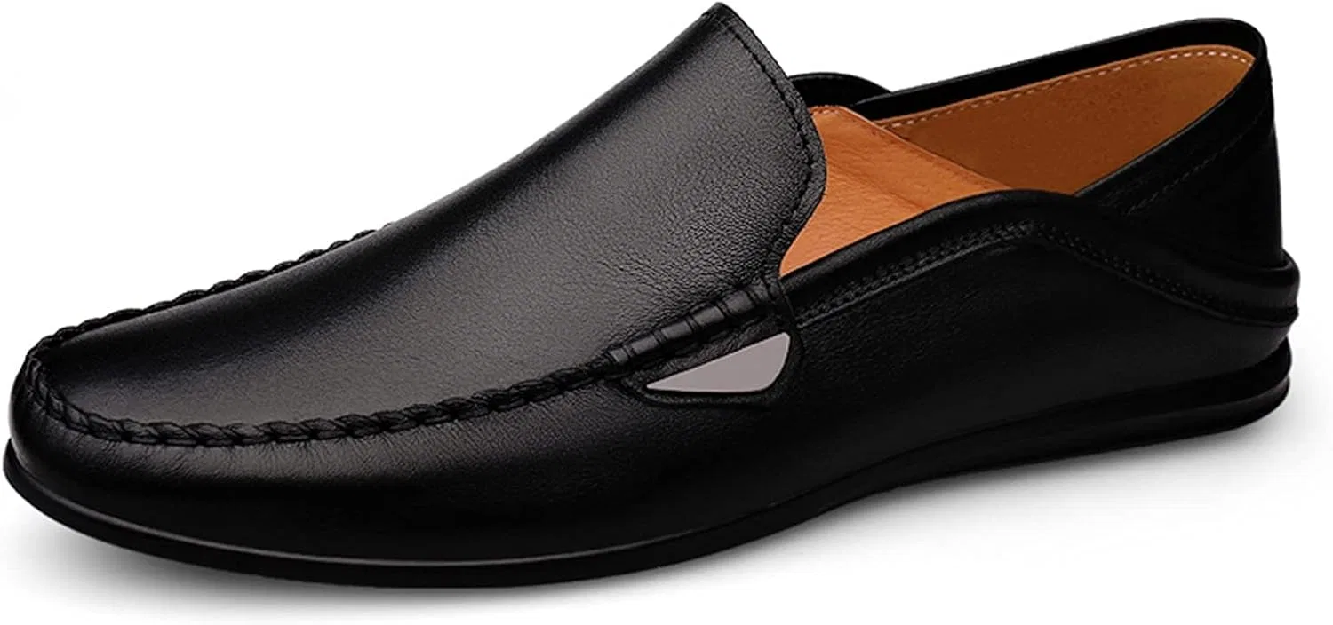Мокасины Leather Comfortable, Black PUGHGAETZF