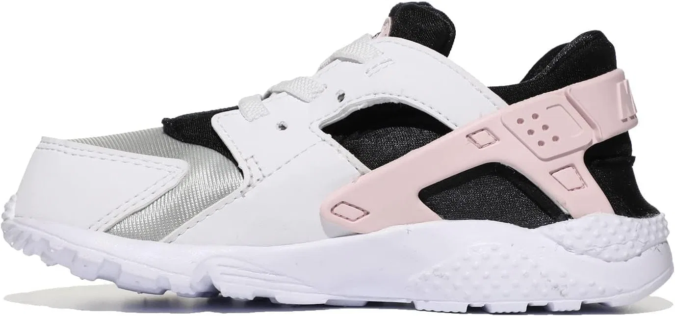 Детские кроссовки для мальчиков Huarache Run Nike, White/Pink Foam/Grey Fog/Off Black — фото 2
