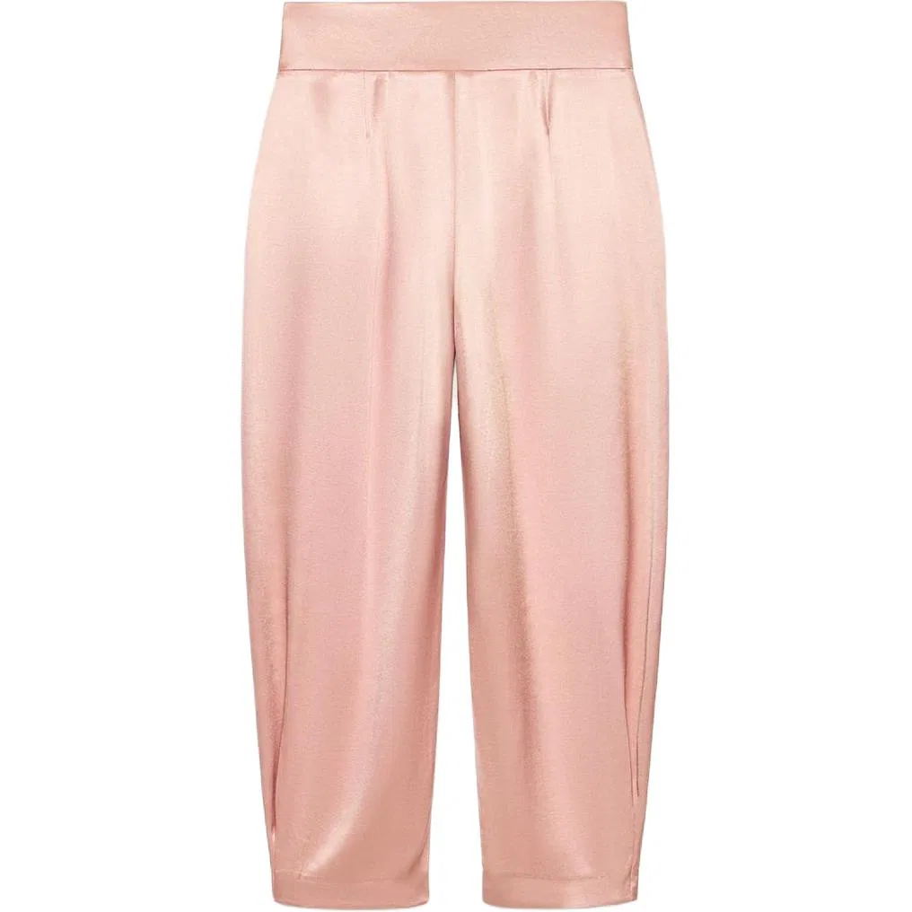 Женские повседневные брюки Pink ZARA, Розовый — фото 3