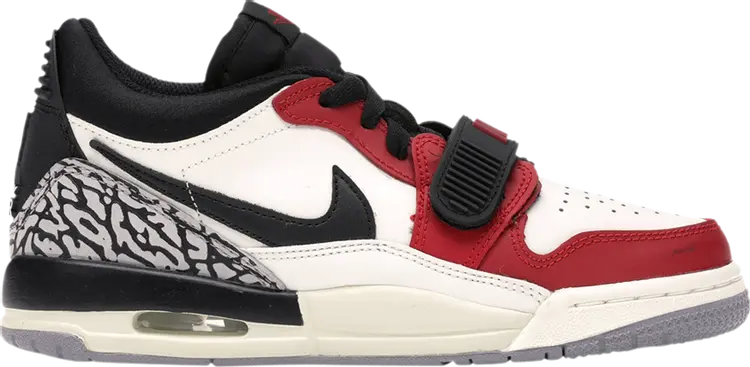 

Кроссовки Jordan Legacy 312 Low GS Chicago, белый, Белый;серый, Кроссовки Jordan Legacy 312 Low GS Chicago, белый