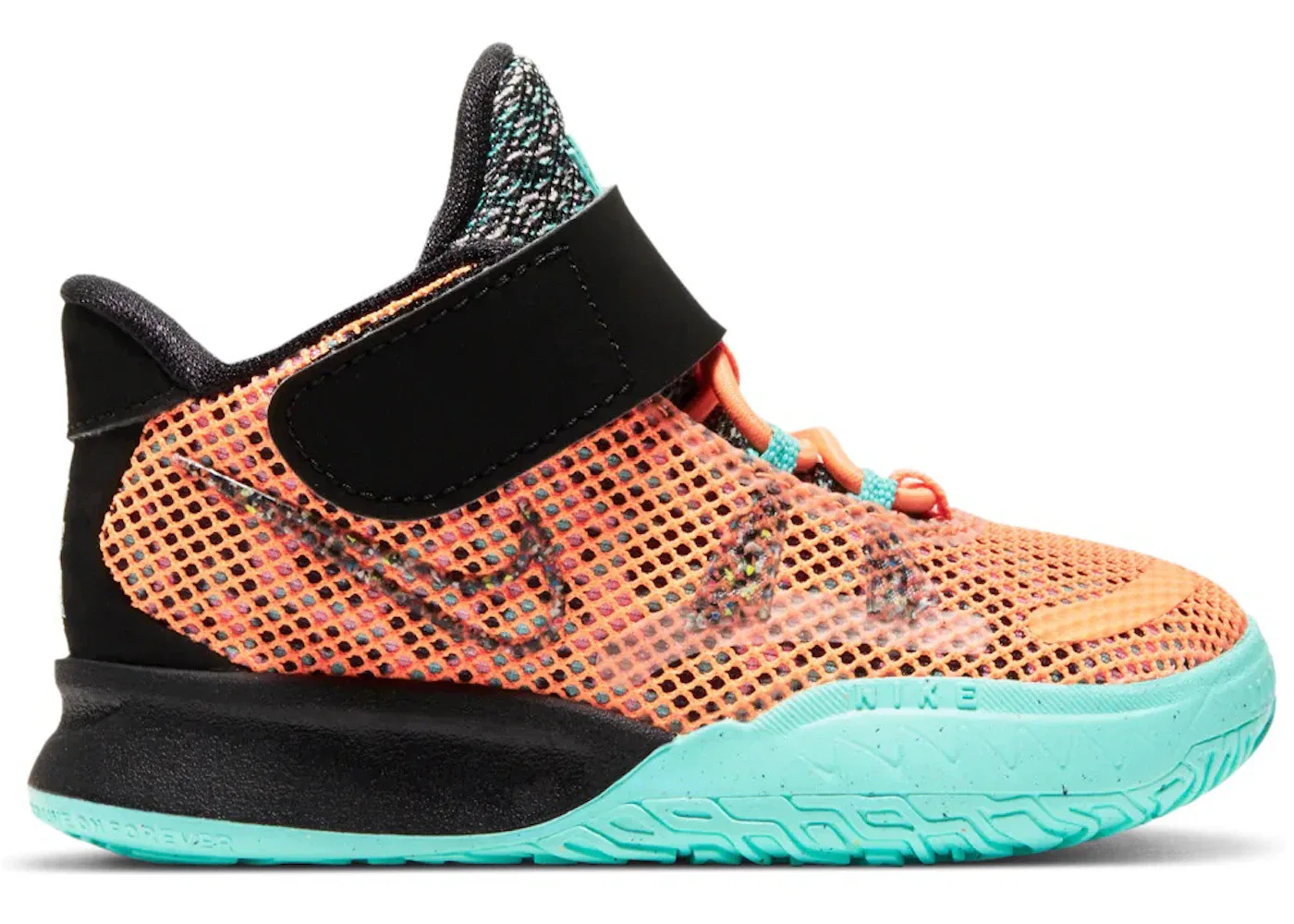 Детские кроссовки для мальчиков Nike Kyrie 7, Atomic Orange/Tropical Twist/Black
