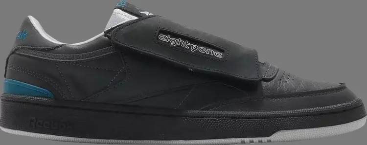 

Кроссовки club c stomper 'eightyone - troll grey black' Reebok, серый